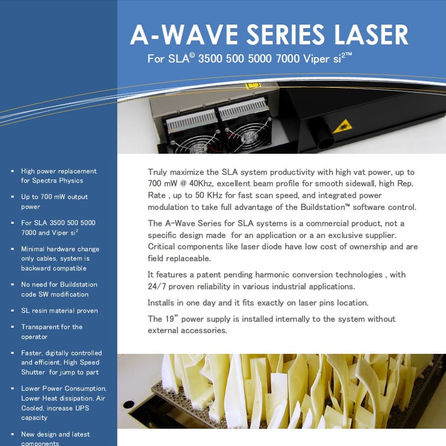 A-Wave Laser Brochure